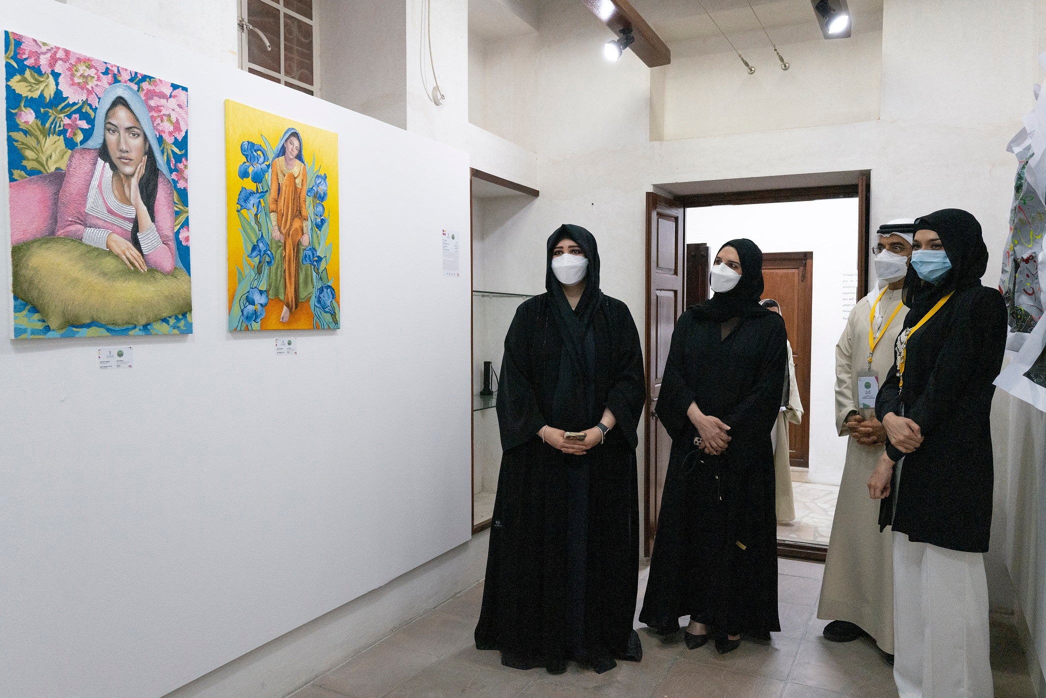 Artist Mai Majdy curating and participating at «Round Exhibition» during SIKKA10th Edition Festival